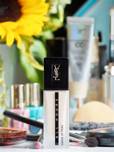 ysl foundation for oily skin review|ysl all hours foundation review.